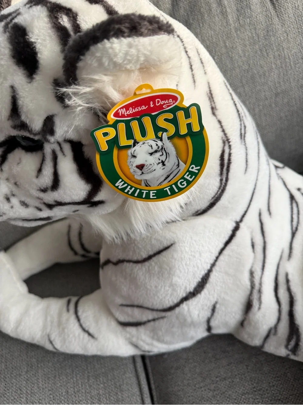 Melissa‎ & Doug Truly life like hand-crafted Siberian tiger life size plush